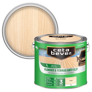 Cetabever Vlonder-terrasbeits Antislip Blank 2,5l