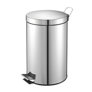 Pedaalemmer V-part Classic Roestvrij Staal Met Kunststof Voering 12l