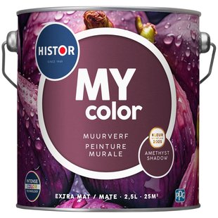 Histor My Color Muurverf Extra Mat Amethyst Shadow 2,5l