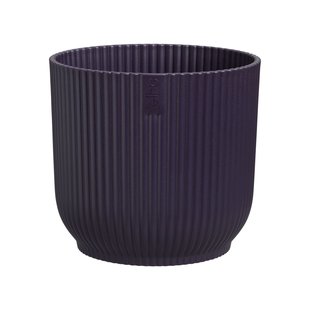Elho Bloempot The Winery Collection Rond Donkerpaars ⌀18xh17cm