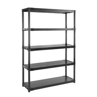 Grossfillex Stellingkast - Workline 3,0 - 175x120x40cm - Draagkracht 60kg - Zwart