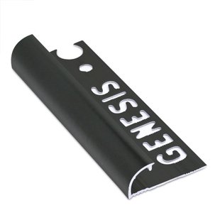 Genesis Hoekprofiel - Aluminium Zwart - 12x12mm 2,7m