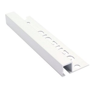 Genesis Hoekprofiel - Aluminium Wit - 12x12mm 2,7m