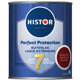 Histor Perfect Protection Buitenlak Zijdeglans Wijn Rood Ral 3005 0,75 Ltr