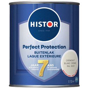 Histor Perfect Protection Buitenlak Hoogglans Cremewit Ral 9001 0,75 Ltr