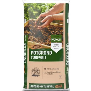 Pokon Bio Potgrond Turfvrij 45l