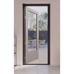 Cando Rolhordeur Comfort - 110x205cm - Zwart