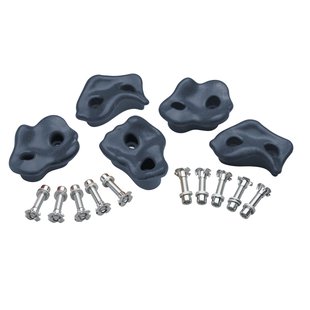 Swingking Klimstenen Set Middel Antraciet 5 Stuks