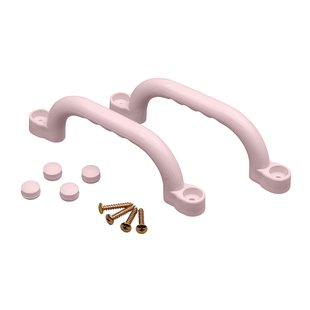 Swingking Handgreep Plastic Pastel Roze 2 Stuks