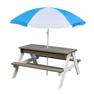 Swing King Picknicktafel Waterfun Met Parasol 94x89x50,5cm