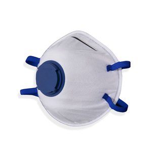 Dexter Stofmasker - Wit En Blauw - Eén Maat - En149:2001 + A1:2009