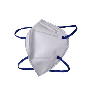 Dexter Filtering Half Mask Ffp2 - Wit En Blauw - Eén Maat - En149:2001 + A1:2009