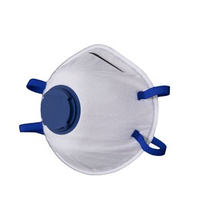 Dexter Ademhalingsbeschermingsmasker - Wit En Blauw - Eén Maat - En149:2001 + A1:2009