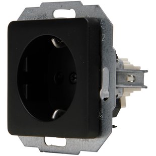 Sencys Wandschakelaar Ottawa - Mat-zwart - Inbouw