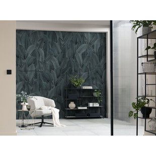 Komar Fotobehang Bain Feuil - Groen - 2,50m X 300cm