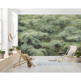 Komar Fotobehang Jungle Lands - Groen - 2,50m X 400cm
