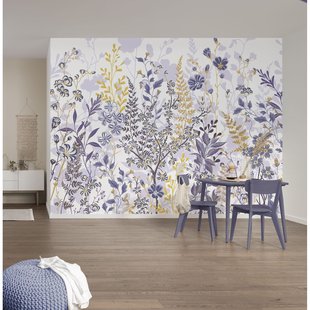 Komar Fotobehang Bloomique - Paars - 2,50m X 400cm