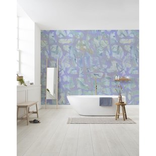 Komar Fotobehang Opal Waters - Paars - 2,50m X 400cm