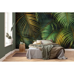 Komar Fotobehang Amazon Fern - Groen - 2,50m X 400cm