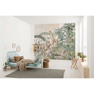 Komar Fotobehang Fauna - Meerkleurig - 2,50m X 300cm