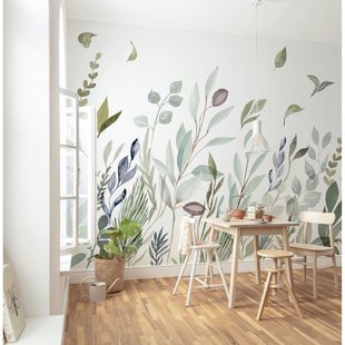 Komar Fotobehang Breath Of Wind - Groen - 2,50m X 300cm