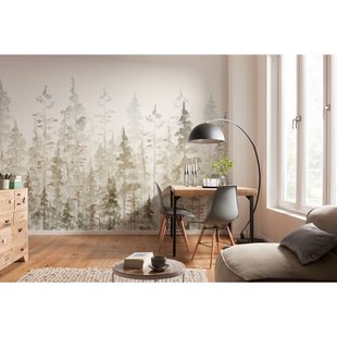 Komar Fotobehang Peaceful Light - Beige - 2,50m X 350cm