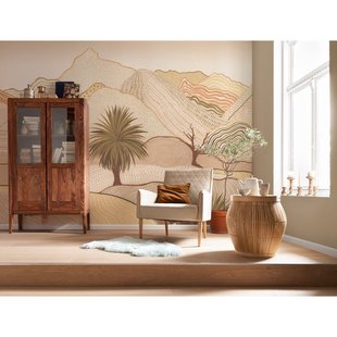 Komar Fotobehang La Savanne - Beige - 2,50m X 350cm