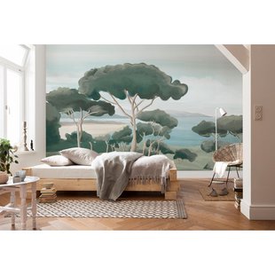 Komar Fotobehang Mediterranean - Groen - 2,50m X 350cm