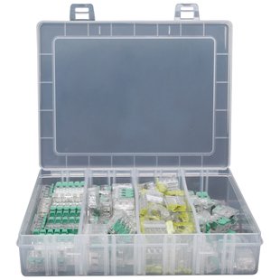 Kopp Assortimentsdoos Met Verschillende Hersluitbare Lasklemmen; 115 Stuks