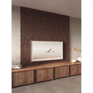 Cando Green Decowall Acoustic Curve 260x30x1,9cm 2st - Walnoot