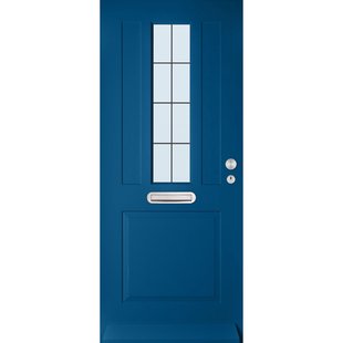 Cando - Ml 850 - Glasset Glasset Isolatieglas Hr+ - Glas-in-lood 8 Ruits - 93x201 Cm