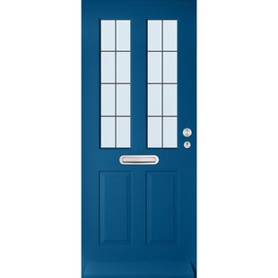 Cando - Ml 855 - Glasset Isolatieglas Hr+ - Glas-in-lood 8-ruits - 88x211 Cm