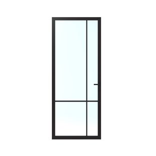 Cando Binnendeur Elegant Original Ac04 - Grafietzwart - Gelakt - Opdek - Rechts - 88x211,5cm