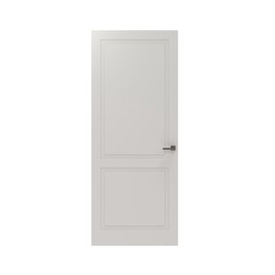 Cando Binnendeur Edge Modern Ba02 - Zuiver Wit - Gelakt - Opdek - Links - 83x211,5cm