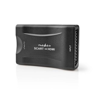 Nedis Hdmi-converter - Scart Vrouwelijk Naar Hdmi-ingang - Zwart