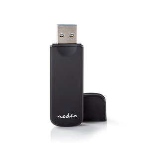 Nedis Kaartlezer - Usb 3.0 Naar Sd/mmc/microsd - Zwart