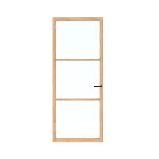 Cando Binnendeur Schuifdeur Elegant Original Cc02 - Wit Eiken - Gelakt - Stomp - 93x201,5cm