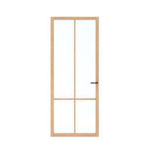 Cando Binnendeur Schuifdeur Elegant Original Cc05 - Wit Eiken - Gelakt - Stomp - 78x201,5cm