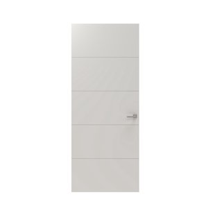 Cando Binnendeur Line Original 2a02 - Wit - Gegrond - Stomp - 78x211,5cm