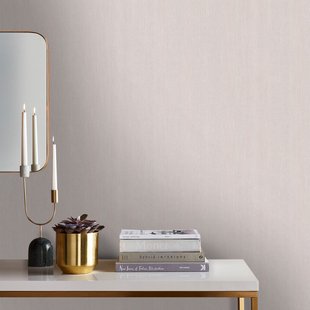 Decomode Vliesbehang Pure Lines - Warm Grijs - 10m X 52cm