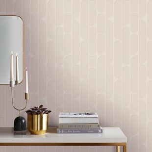 Vliesbehang Geo Retro - Beige - 10,05 M X 52 Cm