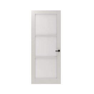 Cando Glasset Binnendeur Panel Modern 2b01 - Satijnglas - 83x211,5cm