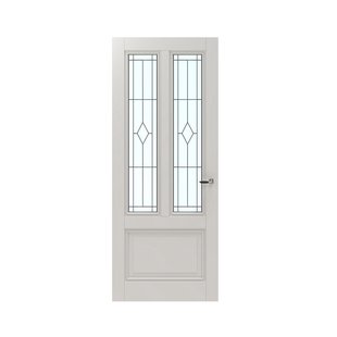 Cando Glasset Binnendeur Panel Mansion 2b01 - Glas-in-lood - Diamant 2 - 78x231,5cm