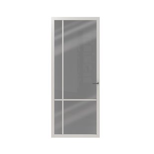 Cando Binnendeur Elegant Original 2e06 - Zuiver Wit - Gegrond - Opdek - Links - 73x231,5cm