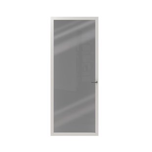 Cando Binnendeur Elegant Original 2e01 - Zuiver Wit - Gegrond - Opdek - Links - 73x231,5cm