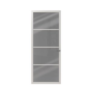 Cando Binnendeur Elegant Original 2e03 - Zuiver Wit - Gegrond - Opdek - Links - 78x211,5cm