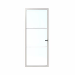 Cando Binnendeur Elegant Original 2c02 - Zuiver Wit - Gegrond - Opdek - Links - 93x211,5cm