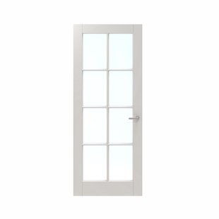 Cando Binnendeur Panel Classic 2b05 - Wit - Gegrond - Opdek - Links - 78x201,5cm