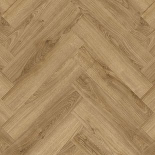 Quick-step Pvc Visgraat Vloer Rigid Click - Bruine Oude Eik/heritage Oak Brown - Geïntegreerde Ondervloer - 0,794m2