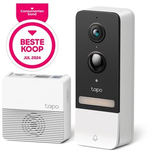 Tp-link Tapo D230s1 Videodeurbel Kit - Op Batterij - 2k 5mp